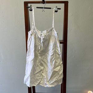 Reformation Winifred Sundress in White sz. 8